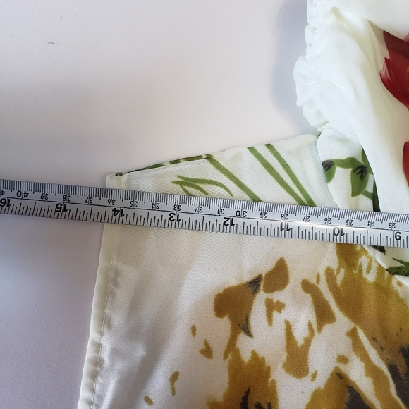 Floral mini dress size L - Picture 5 of 11